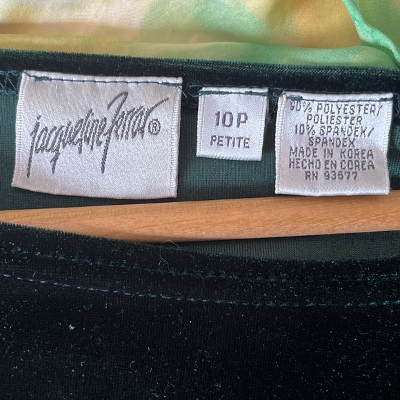 Jacqueline Ferrar swing dress in velour. 10P - Picture 6 of 7